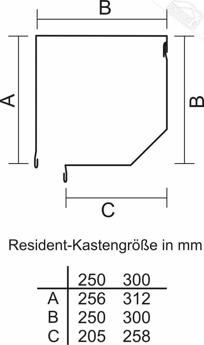 Alulux Resident Kastenhöhe