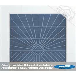 Novoferm NovoPort Holz- Sektionaltor iso 45, Nordische Fichte