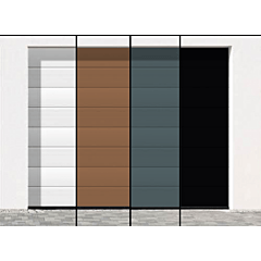 Teckentrup CarTeck Sektionaltor AKTION GSW 40 - Stylepaket