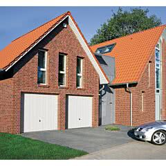 HÖRMANN Berry Fertiggaragen-Schwingtor F80 Motiv 902 - glatte Oberfläche -