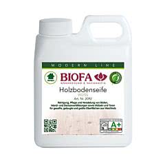 Biofa Holzbodenseife weiß - Innen 1 Liter