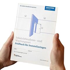 Hekatron Prüfbuch IW-Set RS inkl. Zulassungsschild