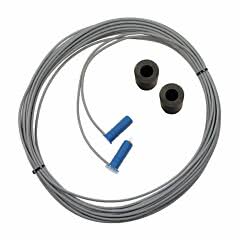 Marantec Optosensor-Set: Sender 10,5 m Kabel, Empfänger 1 m Kabel, Adapter 11/22 mm 