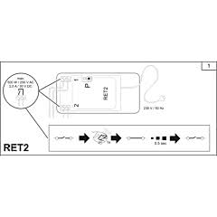 Hörmann Ecostar Empfänger RET 2, 433 MHz RC