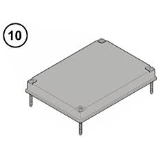 Hörmann Steuerungsgehäuse Oberteil für RotaMatic / P / PL / Akku
