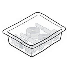 Hörmann RollMatic Einbau-Zubehörpaket komplett 