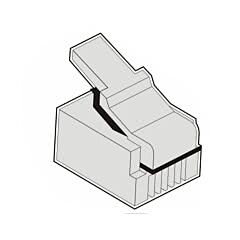 Hörmann Systemstecker Flachbandleitung, 100 Stück/Beutel