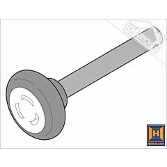 Hörmann Laufrolle mit 110 mm Achse
