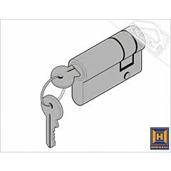 Hörmann Profil-Halbzylinder 30.5 x 10 mm