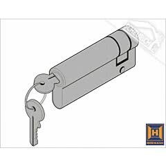 Hörmann Profil-Halbzylinder 70,5+10 mm