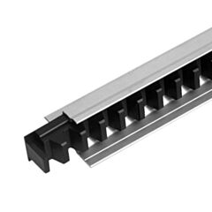 Marantec Kunststoff-Zahnstangensegmente im Aluminium-Abdeckprofil Special 441/LS 2.000