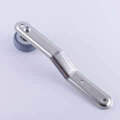 Obere Führungsrolle für Rundum Meir Tor, Ø 50 mm, mit Bügel