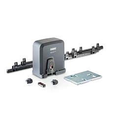 Sommer STArter S2+ Schiebetorantrieb Komplettset, inkl. Handsender Pearl, 4m Kunststoff-Zahnstangen
