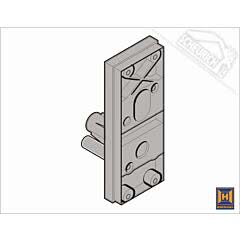 Hörmann Schlossträger für Industrie-Sektionaltor BR 30 und BR 40, versch. Ausführungen wählbar (Ersatzteile Tore)