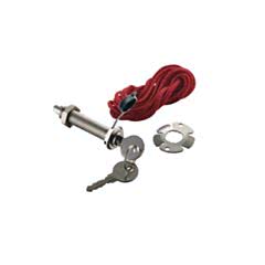 Sommer Notentriegelungsschloss,  Bohrung Ø 13 mm, Länge 50 mm, „Masterkey“