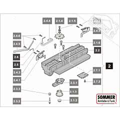 2. Sommer Laufwagen 1100N komplett für Antriebe o. Kettenk,marathon 1100 SL (TORANTRIEBE)