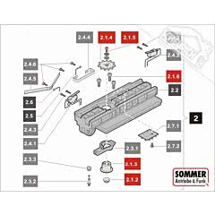 2.1 Sommer Motor 550N-600N, komplett (New Drive) 550 sprint S, SL (TORANTRIEBE)