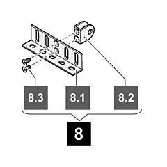 8. Sommer Torbeschlagswinkel komplett montiert, sprint evolution