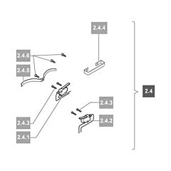 2.4. Sommer Laufwagen Service-Kit für Garagentorantrieb, sprint evolution