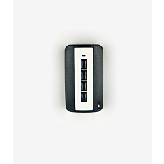 Teckentrup CarTeck Handsender SH4-D black, Nur geeignet für 12.1, 12.2, 20.1, 40.1, 30.1 race. 20.2, 40.2