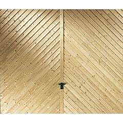 Novoferm K Holz-Schwingtor Typ Halle