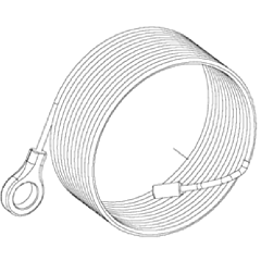 Normstahl Tragseile für Torsionsfeder TOR (Paar)
