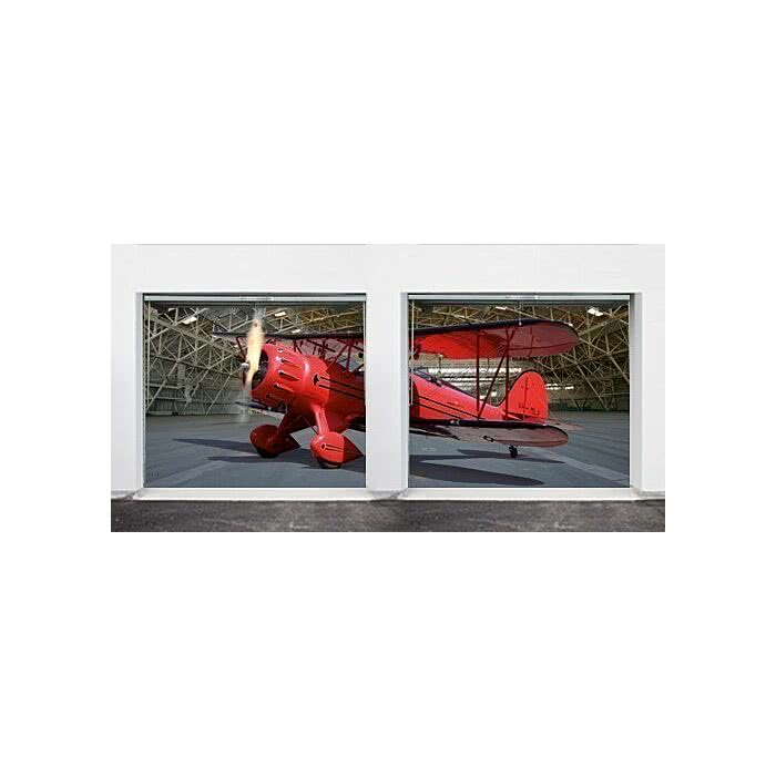 Scheurich Garagentorplane für Mehrfachgaragen Doppeldecker links und