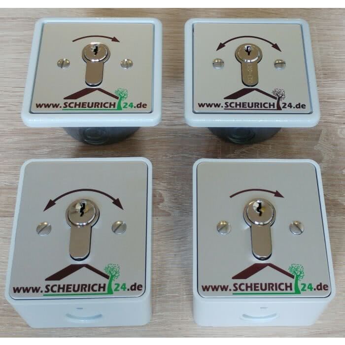 Schlüsselschalter Schlüssel Taster IP54 für Hörmann Garagentor Antrieb Motor Tor