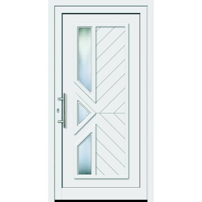 Feba Novotherm Kunststoff Hausture Modell 503 Weiss Mit Glas Orna C