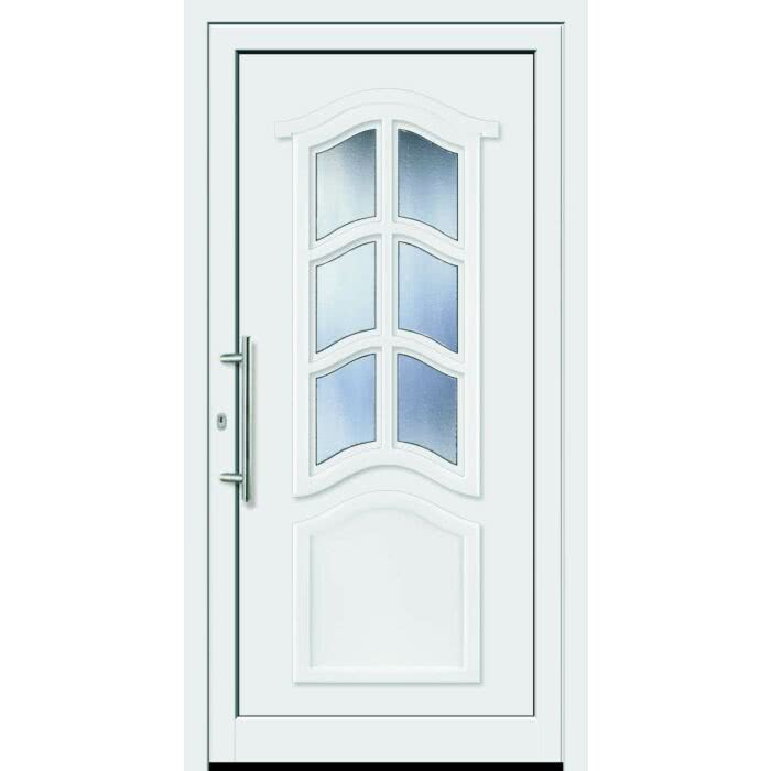 Feba Novotherm Kunststoff Hausture Modell 506 Weiss Mit Glas Orna C
