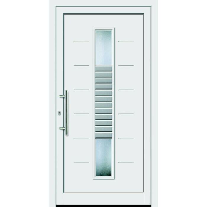 Feba Novotherm Kunststoff Hausture Modell 511 Weiss Mit Glas Orna C