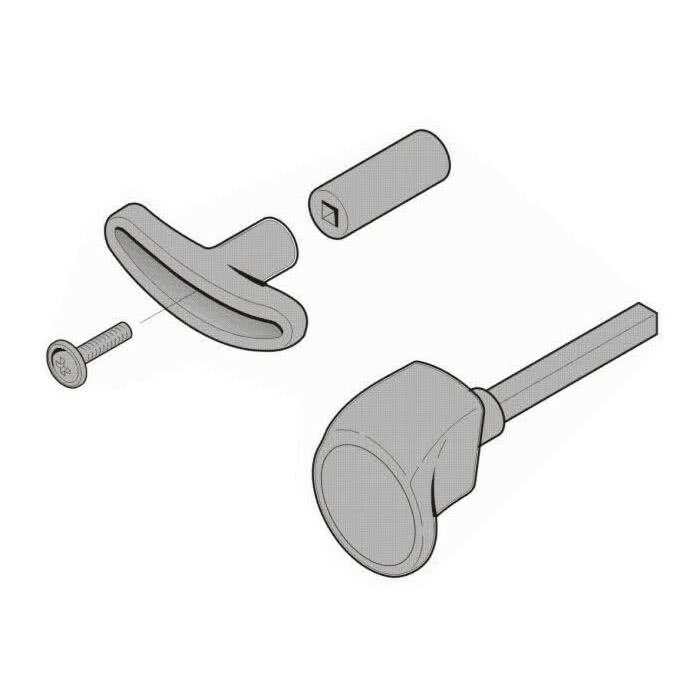 Zij scherm rechts 83501-sga9-9000 Origineel onderdeel Zhongneng ZN50QT-E