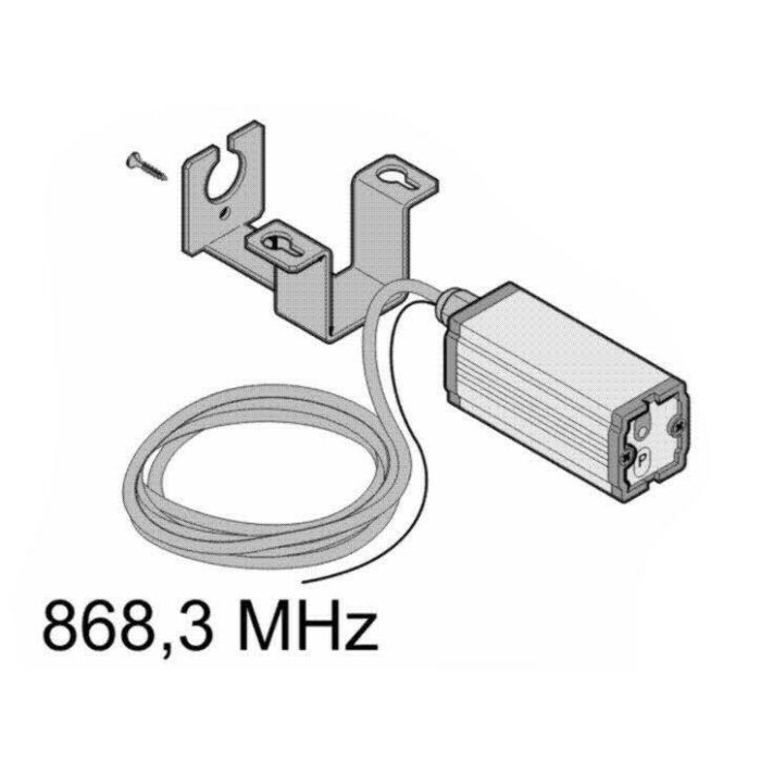 Hörmann HSE 1 BS 868 MHz BiSecur 1-Kanal Handsender schwarz (Gebraucht) in Bülach für CHF 45
