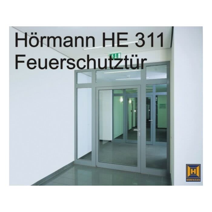 Hormann T30 1 He 311 Einflugelige Aluminium Rauchschutztur Feuerschutztur Fur Den Inneneinsatz