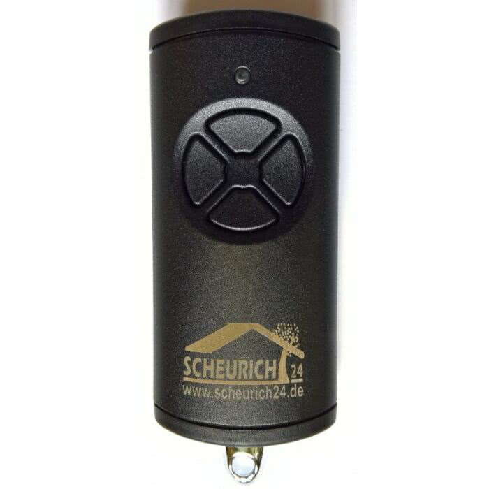 Hörmann Handsender HSE 4 BS 868 MHz schwarz inkl Scheurich Logo Hörmann Handsender HSE 4 BS 868 MHz schwarz inkl Scheurich Logo