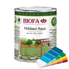 Biofa Holzlasur - farbig lösemittelfrei Innen und Außen