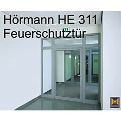 Hörmann T30-1 HE 311 - Abbildung beispielhaft mit optionalen Seitenteilen