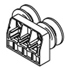Laufwerk komplett für Normstahl Seitensektionaltor SST ab Baujahr 08/1997 (Tore)