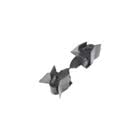 Novoferm Endstopfenpaar für Bodendichtung links und rechts, iso 9, iso 20, S 45, iso 45, novodoor Thermo