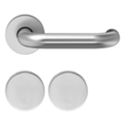 ECO Drückergarnitur D-110 Rundrosette mit OGL Click, 9 mm ER UG (Blindrosette)