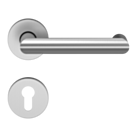 ECO Drückergarnitur D-330 Rundrosette mit OGL Click, 9 mm FS ER PZ