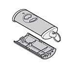 Hörmann Handsender Gehäuse für HSE 2 BS schwarz