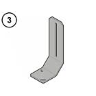 Hörmann Winkel-Bodenbefestigung für Anschlusseinheit SKS