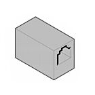 Kupplungsstück 1:1 für Systemleitung