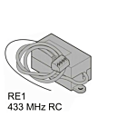 Hörmann Ecostar Empfänger RE 1, 433 MHz RC