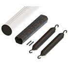 Marantec ASTL8 Aluminium-Rundbaum, ø 90 mm, 2x 4,2 m, Federpaket