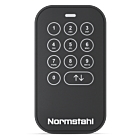 Normstahl Funkcodetaster 4-Befehl 868 MHz, anthrazitgrau