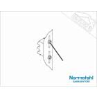 Flanschmutter, M 6 für Normstahl Deckensektionaltor DST 9