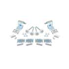 Novoferm Beschlagset ISO Alpha Bodensektion <= 5020 mm | verzinkt