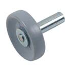 Novoferm Laufrolle mit kurzer Achse, rechts / links verwendbar